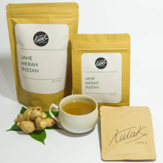 

Jahe Merah instant "KULAK JAHE" 100 gram