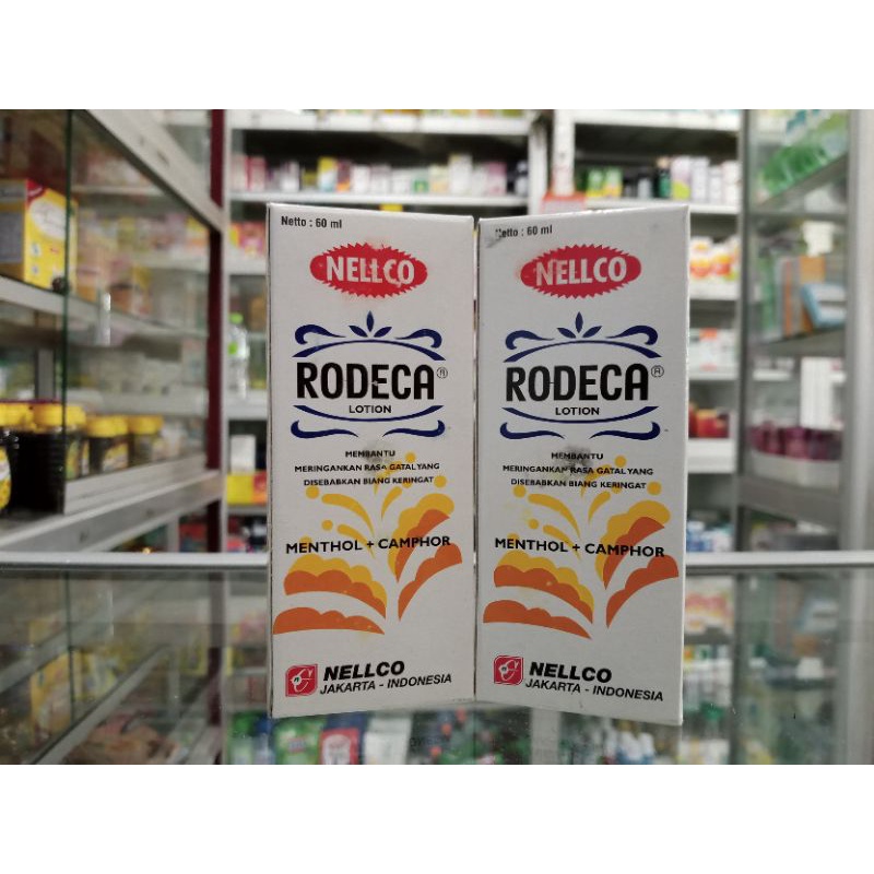 RODECA LOTION 60 ml | Bedak Cair Menthol + Camphor