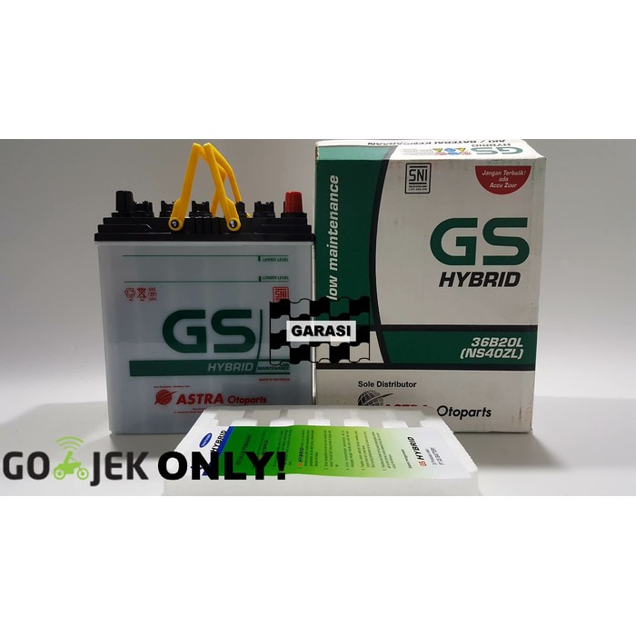 Jual Aki Mobil Honda City All New City Jazz Freed GS Astra NS40ZL Aki