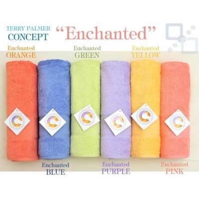 Handuk Terry Palmer Enchanted Uk 50x100 Warna cerah / Muda Handuk Olahraga Mandi Hotel