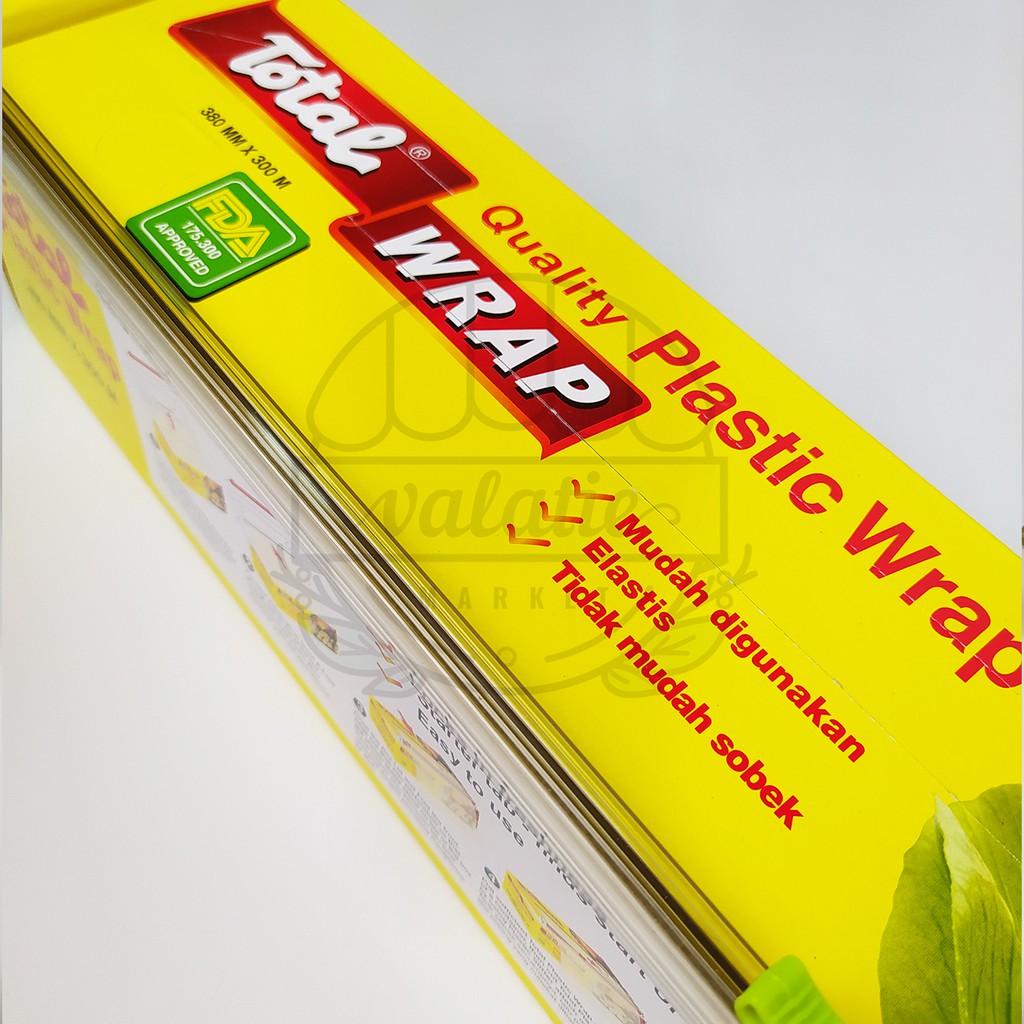 

Plastic Wrap Total Wrap uk 380mmx300m (PW.04)
