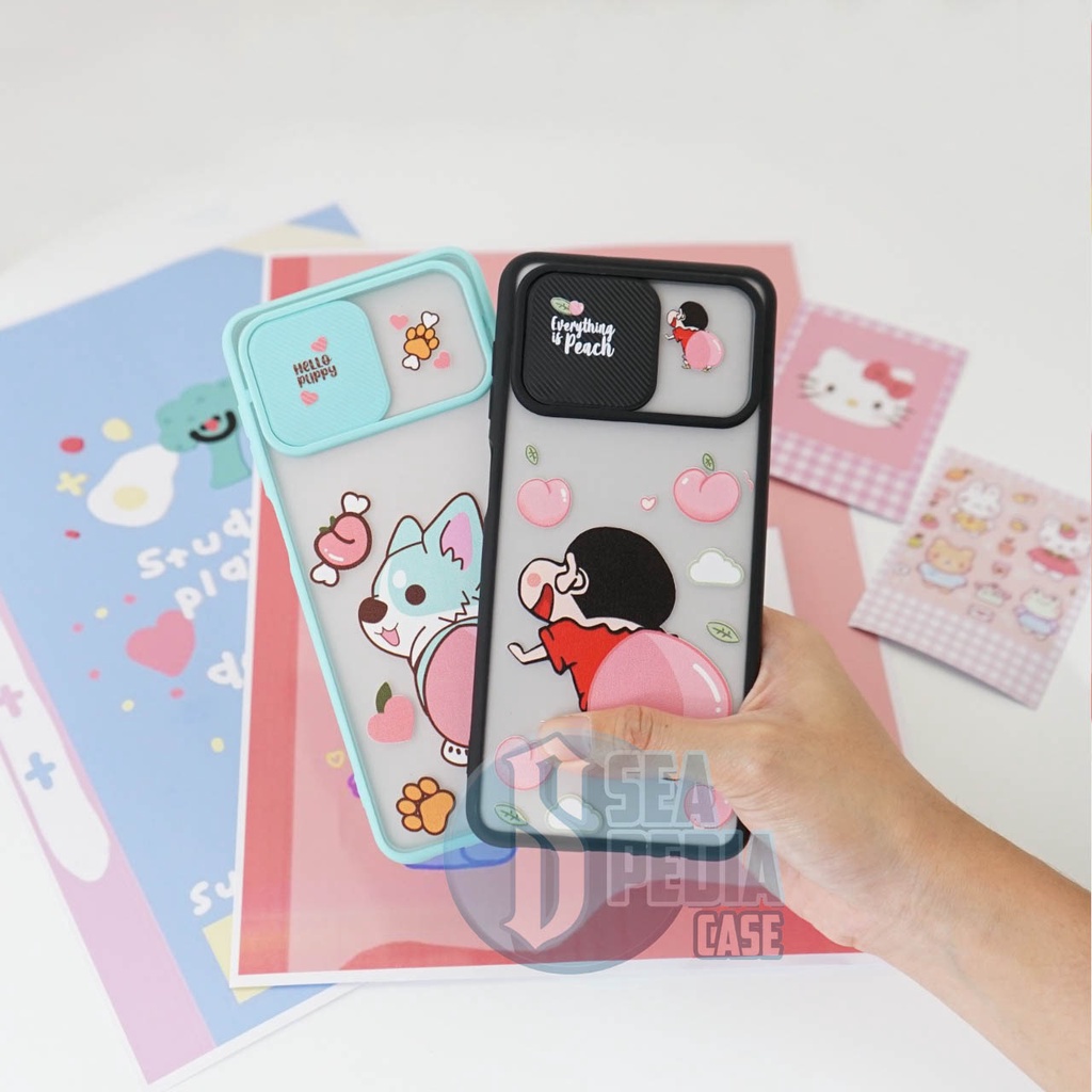 (KG 04) Softcase Slide For SAMSUNG A12 - A22 (4G/5G) - A32 (4G/5G) - A52 5G - A72 - A03S - A02S - A0