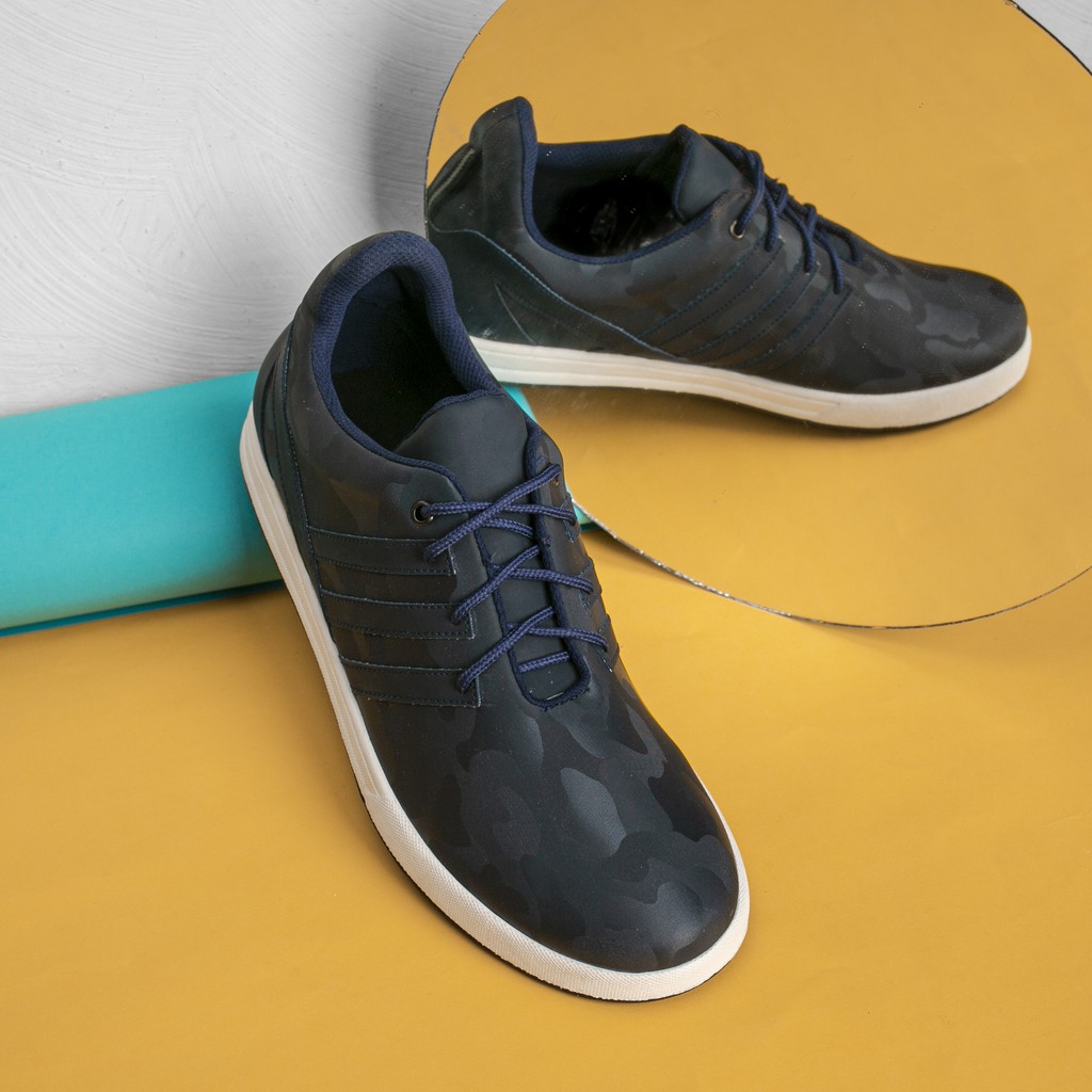 

Redknot Stripe Hoots Navy - Sepatu Sneakers Bagus dan Buatan Lokal Brand