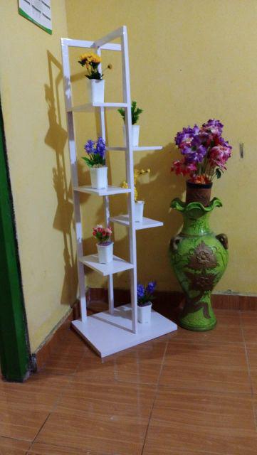 Bunga Sakura Kuning Artificial Plus Pot