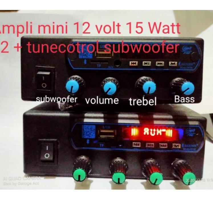 Model Baru.. AMPLIFIER MINI 12 VOLT SUBWOOFER POWER KELAS D SUBWOOFER