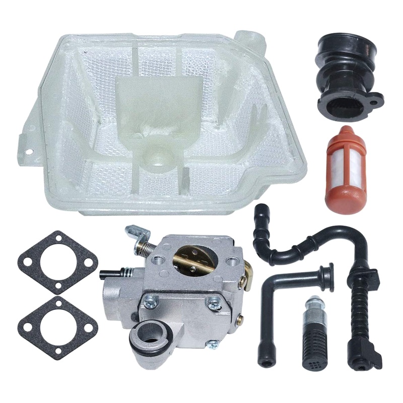 Mary C3R-S236 Karburator Gasket Kit Untuk MS361 MS 361 Chainsaw # 1135 120 0601 Filter Oli / Bahan Bakar Dengan Kabel In Line