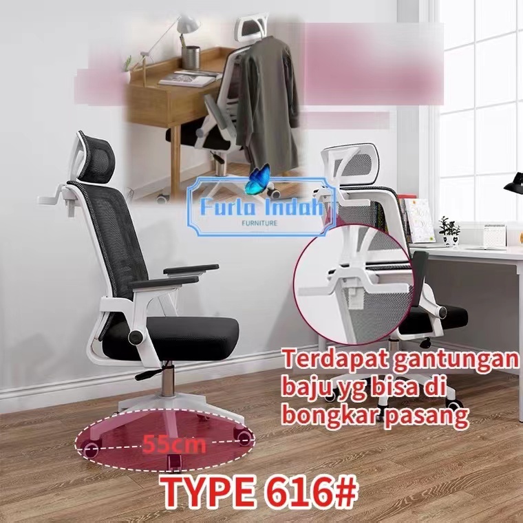 kursi kantor kursi kerja  jaring kursi gaming kursi manager TYPE 88/808#