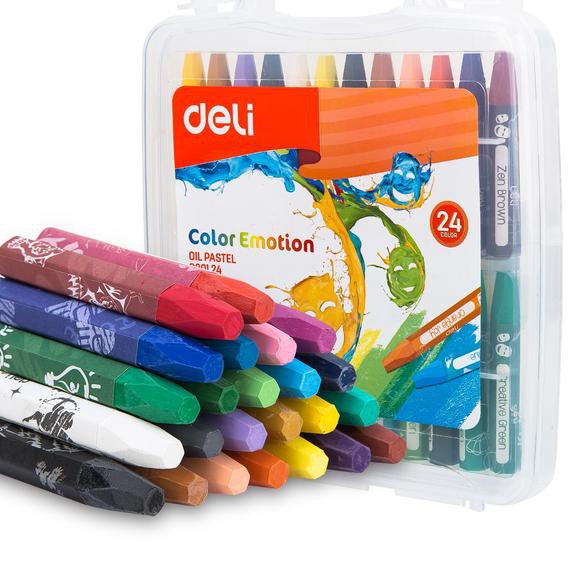 

➮ Oil Pastel Smooth Rich Blending 24C [EC20124] - Crayon warna anak ✷