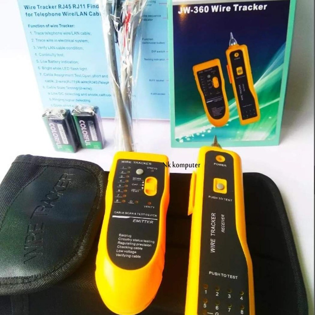 LAN tester Wire Tracker - Cable Scan &amp; Finding - LAN Tester Network