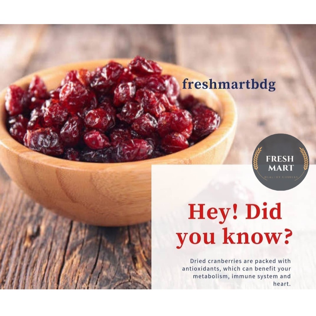 

Cranberries Kering dried 100gr murah Kranberry kering