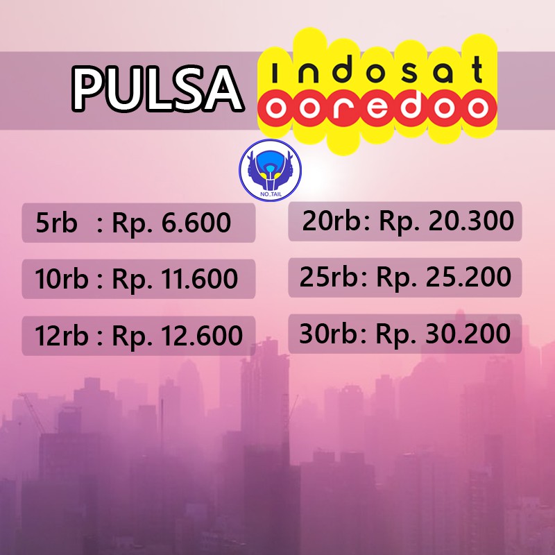Pulsa Indosat Ooredoo Mulai dari 5000 Rupiah