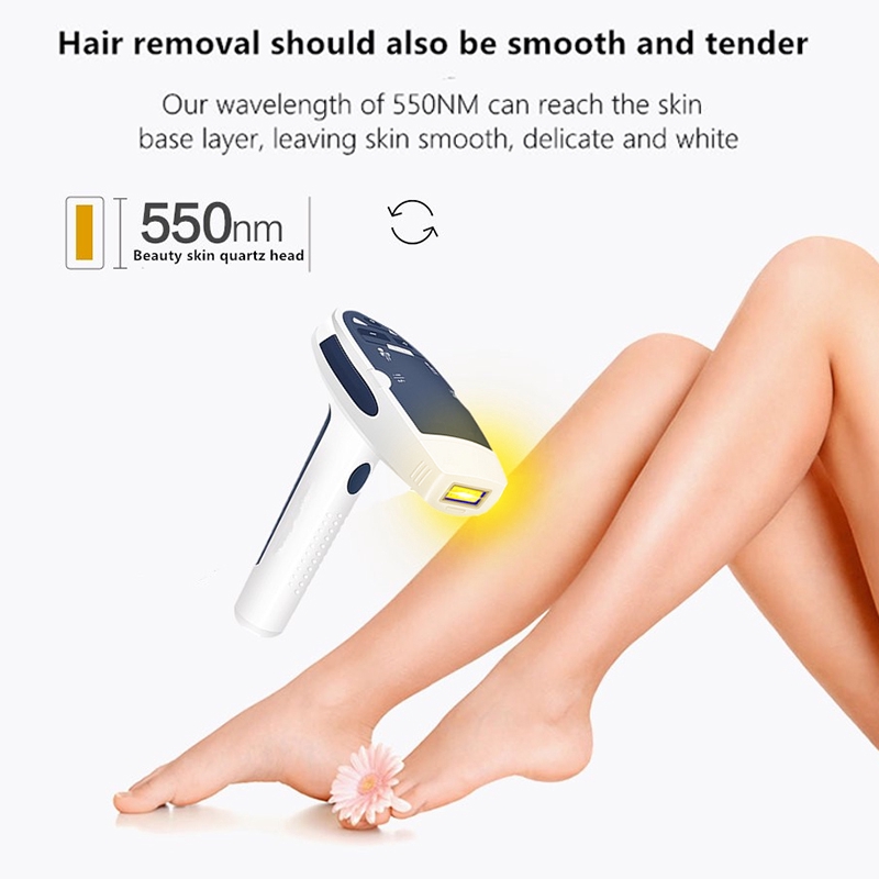 IPL Laser Hair Removal Lescolton 2 in 1 Portable IPL T009i Laser Hair Removal Permanent Bikini Trimmer instrumen pembuangan rambut laser