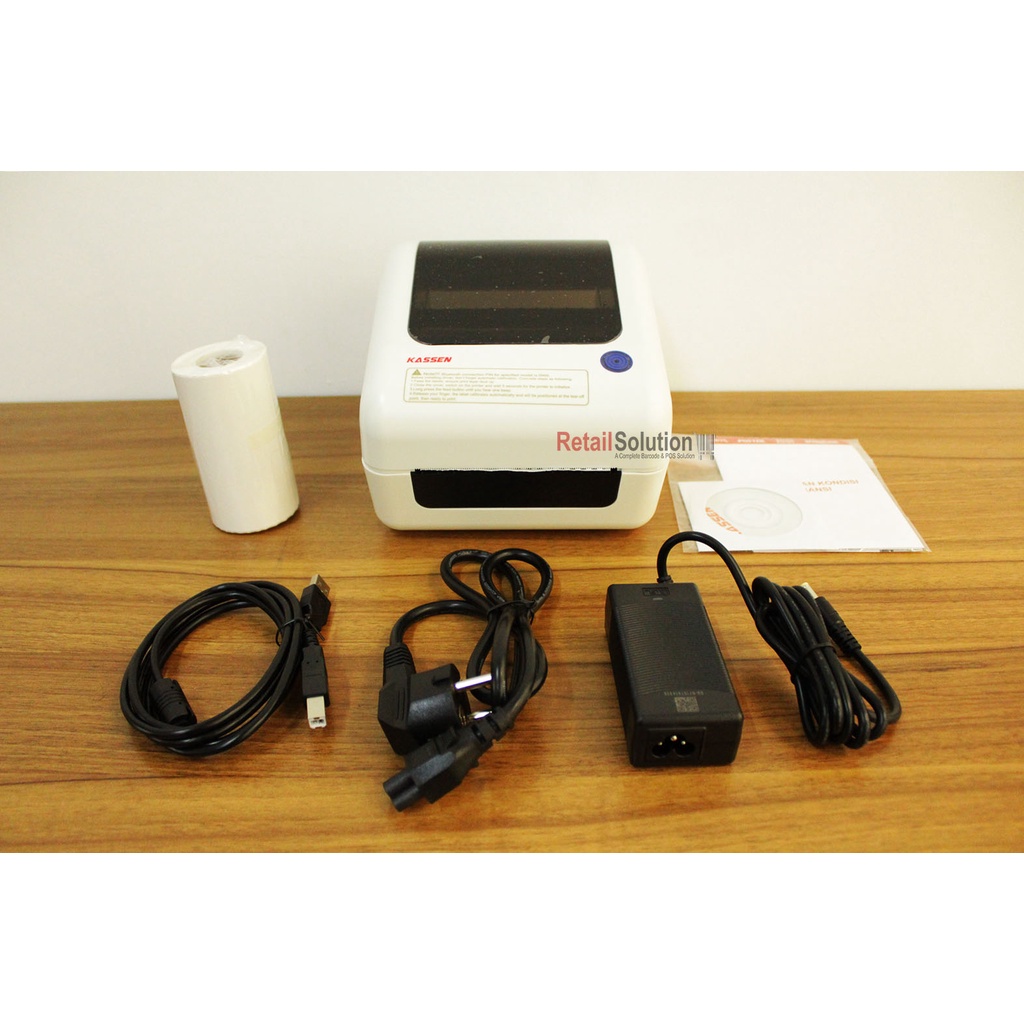 Printer Barcode Thermal Bluetooth USB - Kassen DT642 / DT-642 / DT 642