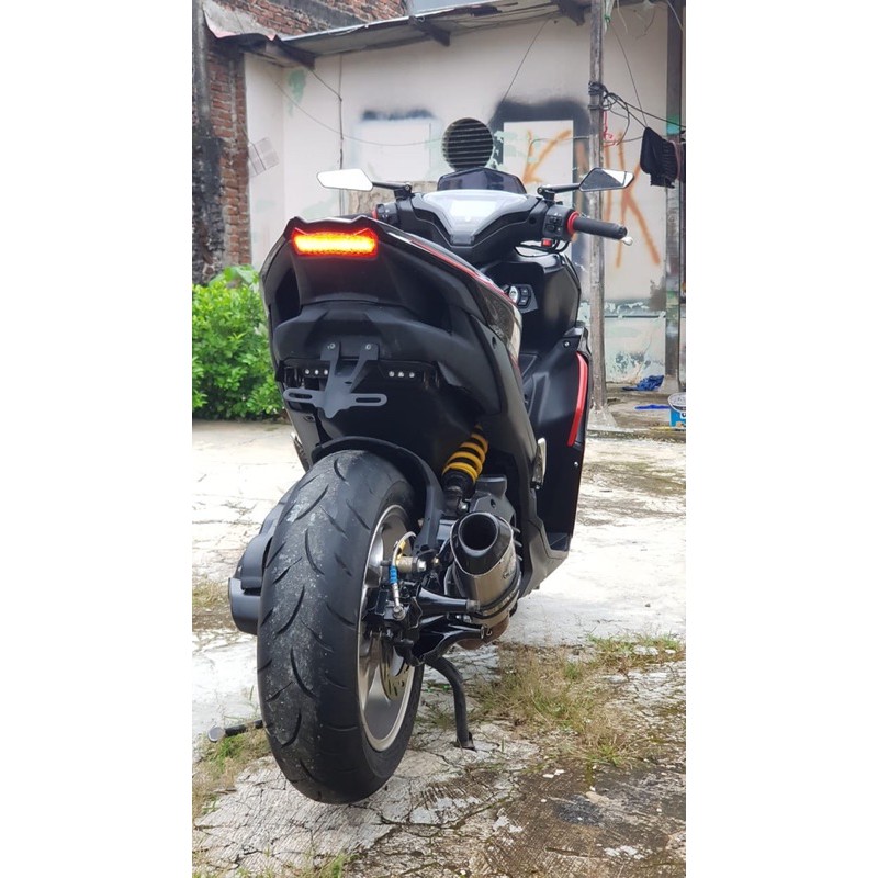 Undertail Buntut Aerox New Connected PNP Tanpa Potong Rangka Gratis Tail Tidy