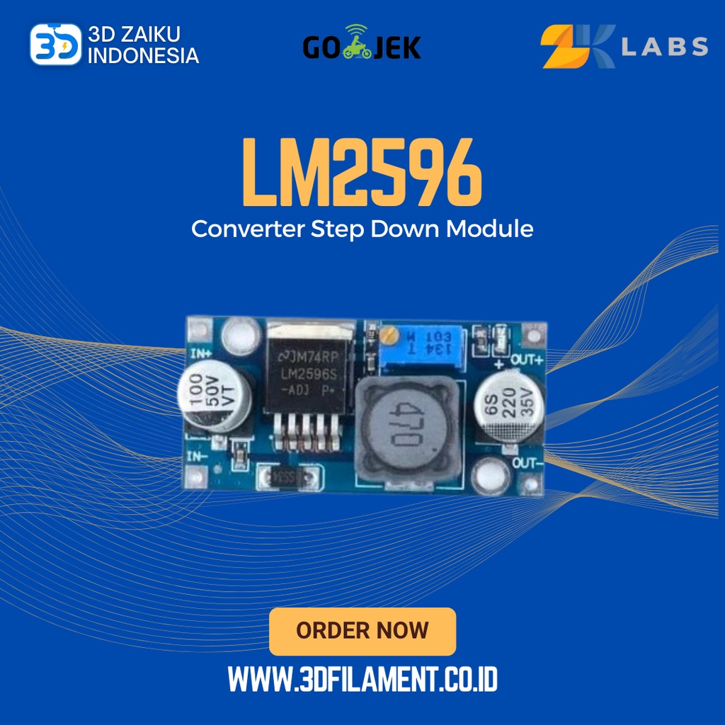 LM2596 DC-DC Buck Converter Step Down Module