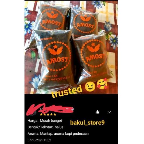 

[PROMO HNG42] Kopi Bubuk Cap Amost Kopi Jagung Murni Bebas Kafein Aman Untuk Maag Diabetes Darah Tinggi 500Gr Terlaris