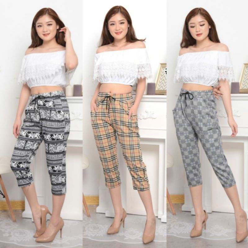 [COD] CELANA KOTAK ZARA IMPORT/ CELANA ZARA IMPORT/ CELANA PENDEK FASHION WANITA JUMBO