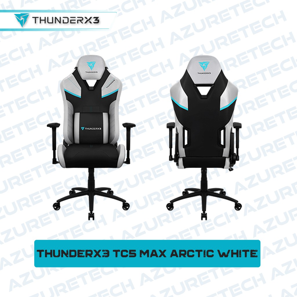 Кресло компьютерное игровое thunderx3 tc3 arctic white