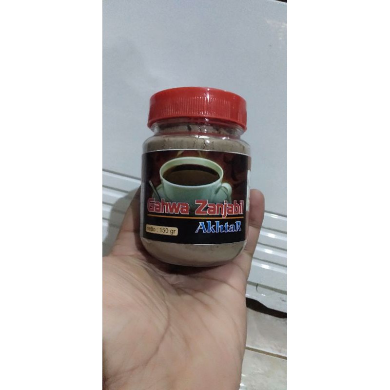 gahwa zanzabil/kopi hitam rempah