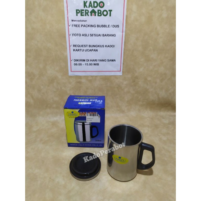 thermos MUG 500Ml - gelas tahan panas - gelas thermos