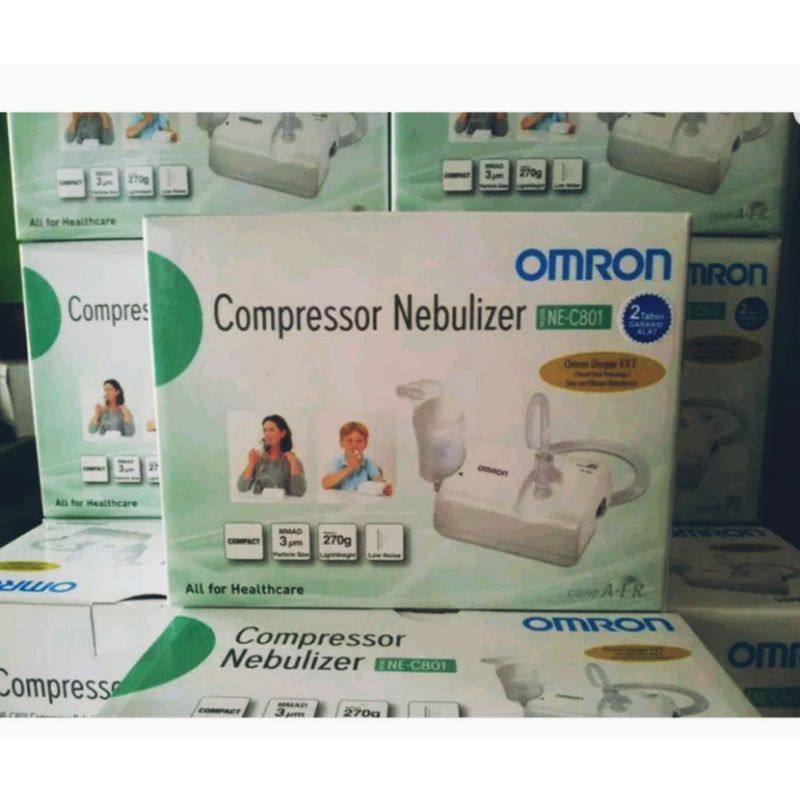 Omron Nebulizer NE-C101, C801 / Nebulizer anak dan dewasa  Original