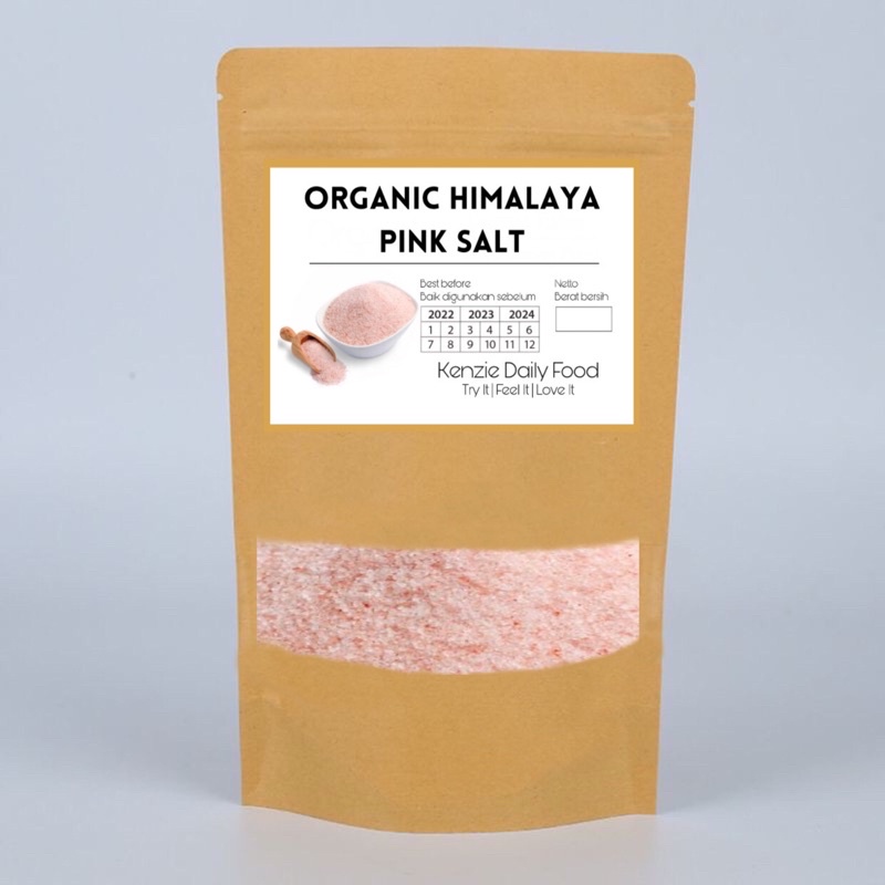 

Organic Himalayan Pink Salt 150gr/Garam Himalaya Organik Pink