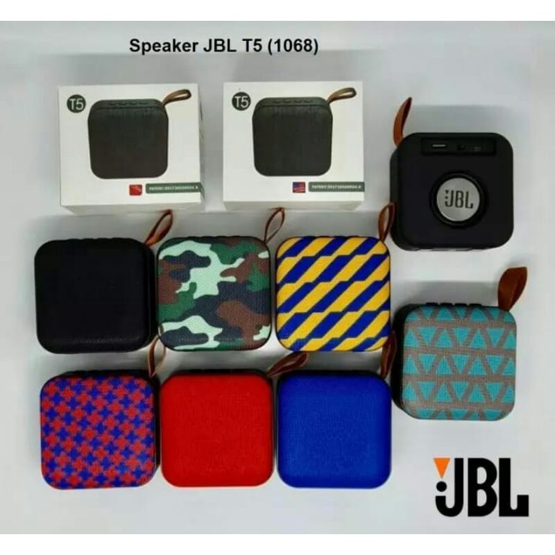 SPEAKER BLUETOOTH JBL ORIGINAL MP3 PLAYER WIRELESS SPEAKER JBL T5 PORTABLE PREMIUM musik box