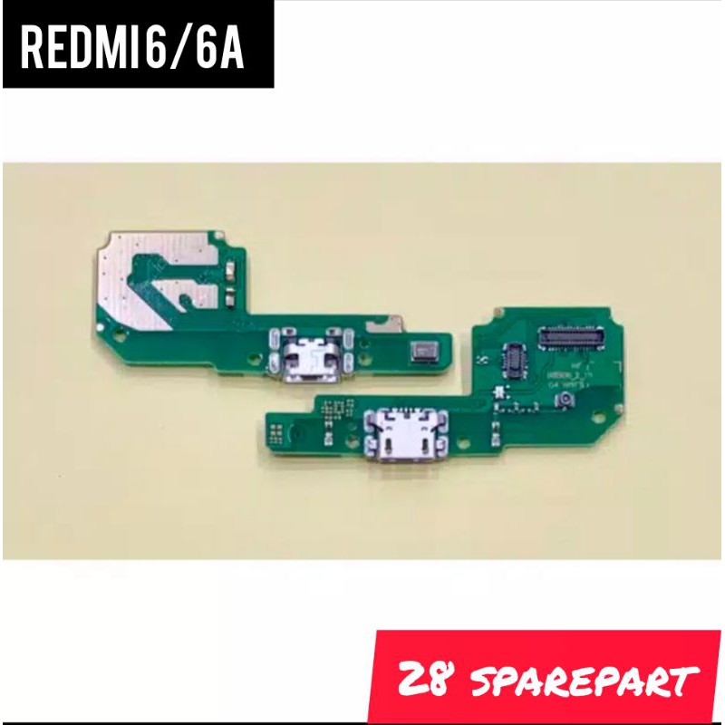 FLEXIBLE/KONEKTOR CHARGER REDMI 6/6A ORIGINAL