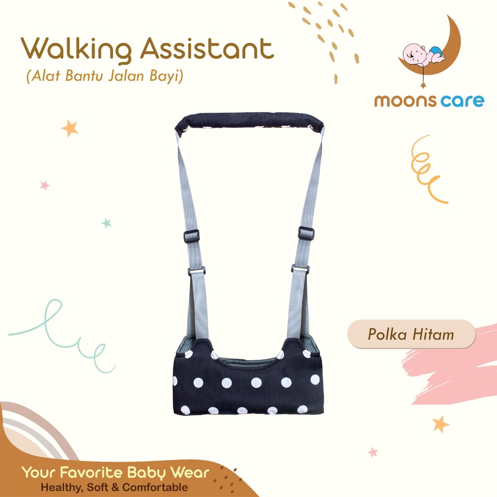 Walking Assistant Moons Care (Alat Bantu Jalan Bayi) - NEW! Alat bantu jalan Sabuk Pengaman untuk Belajar Jalan