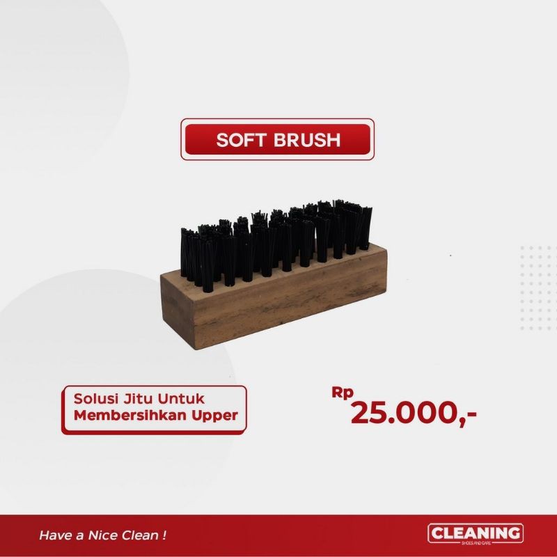 Soft Brush by Cleaning Shoes And Care - Sikat Sepatu Soft