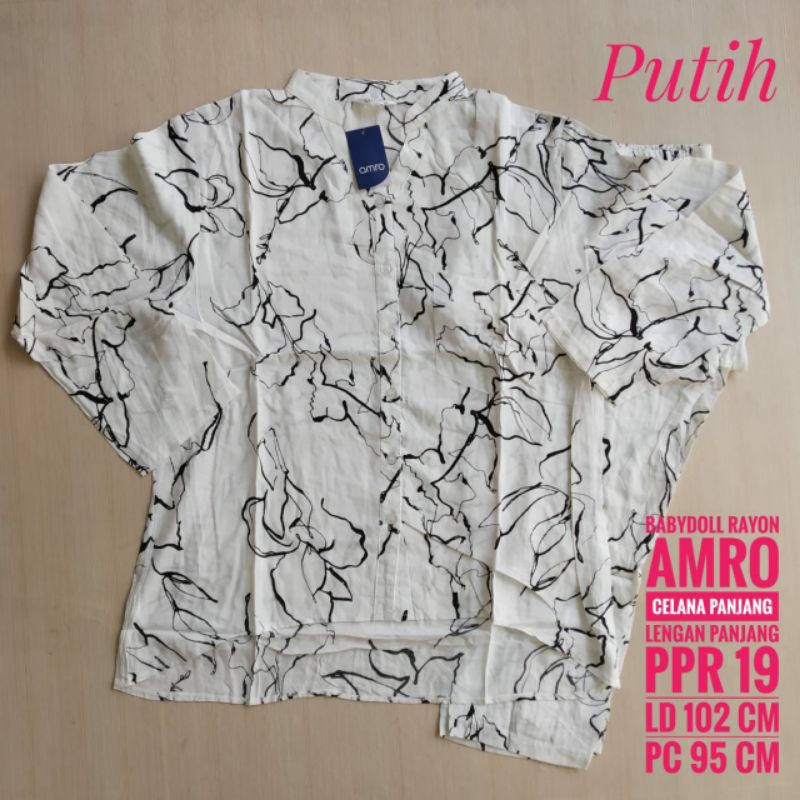 Piyama Rayon Amro - Limited Stock