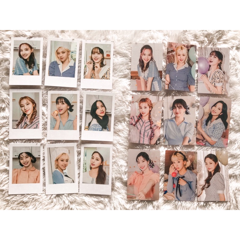 [BACA DESC] HAPPY TWICE & ONCE day photocard deco + collection book
