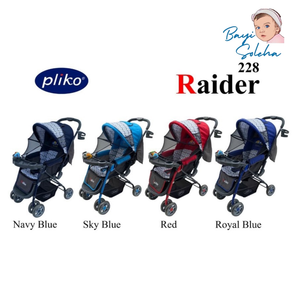 Stroller Bayi Pliko PL 228 Raider - Kereta Dorong Bayi