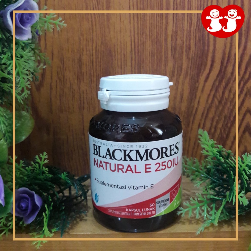 Blackmores Natural E 250 IU 50tab Kalbe