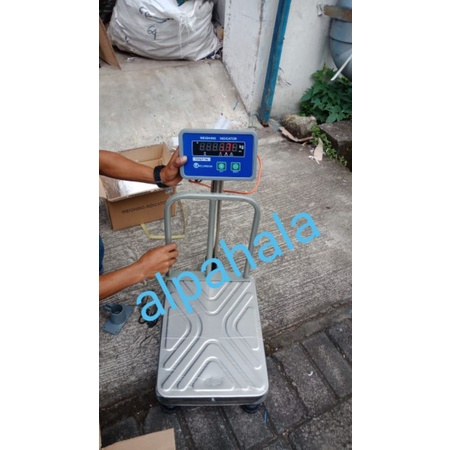 Timbangan digital Kiloweigh 150kg stenlis