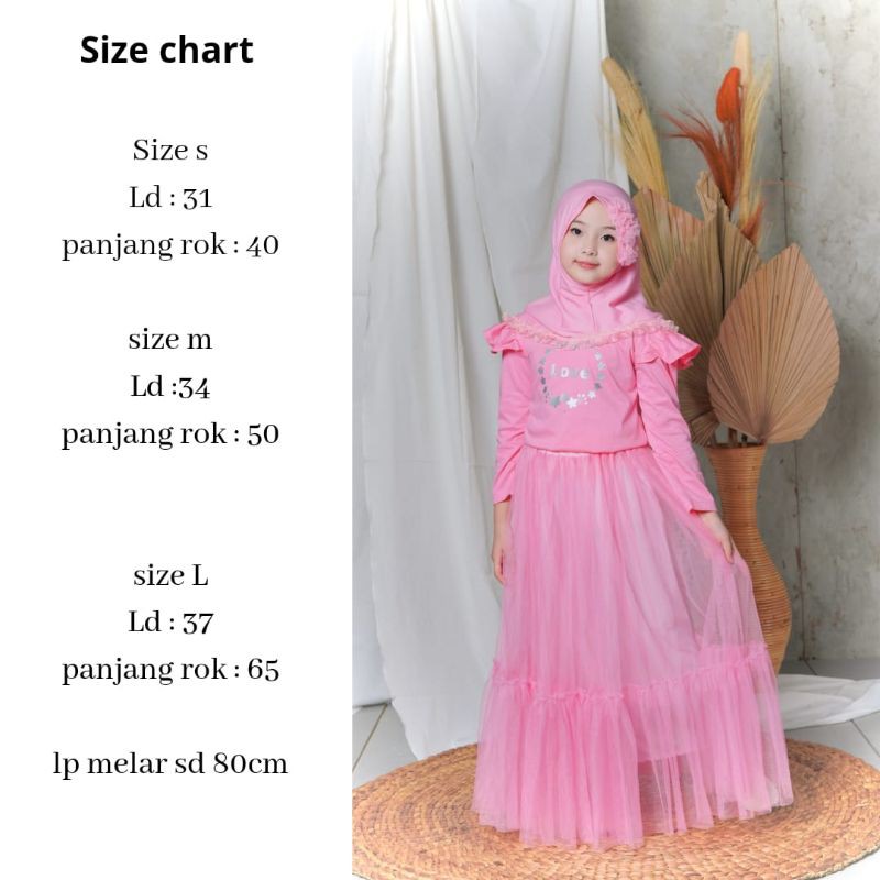 READY STOK‼️SETELAN GAMIS CLARISSA