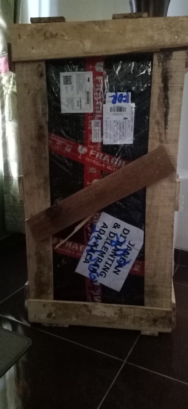 1 Set Kaligrafi Ayat Kursi Allah Swt Muhammad Saw Frada Timbul Mewah Berkualitas