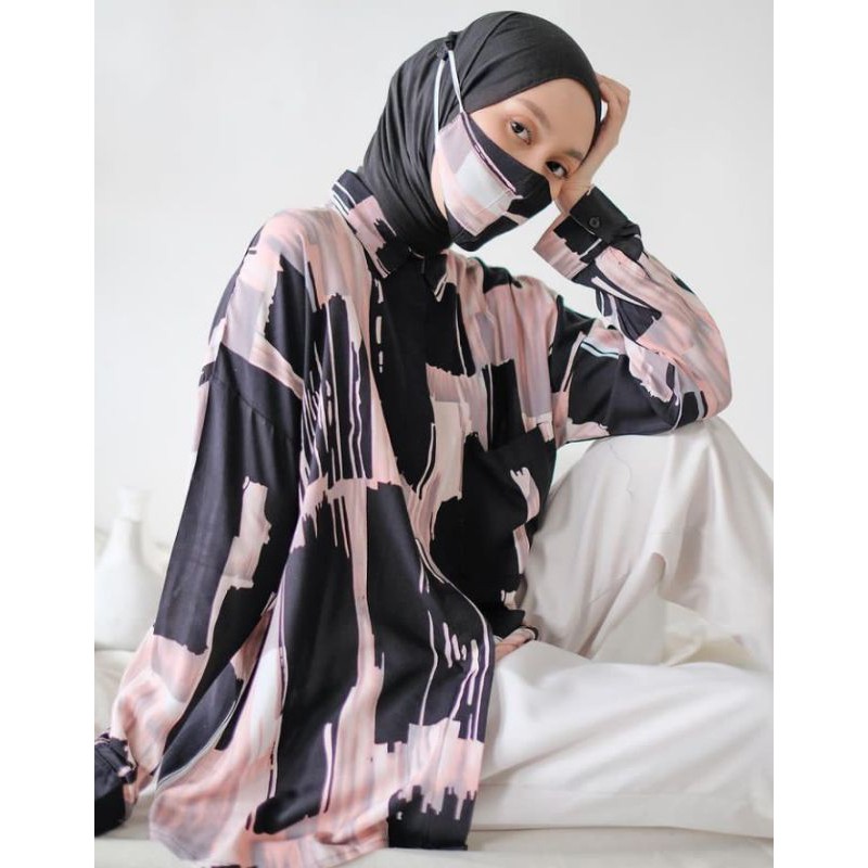 KEMEJA SERRA / SERRA BLOUSE / BAHAN RAYON VISCOSE