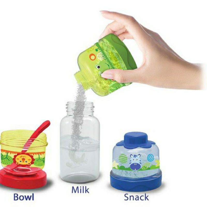 BABY SAFE Stack Milk Container BS33A (Tempat Menyimpan Susu Bubuk / Sufor)