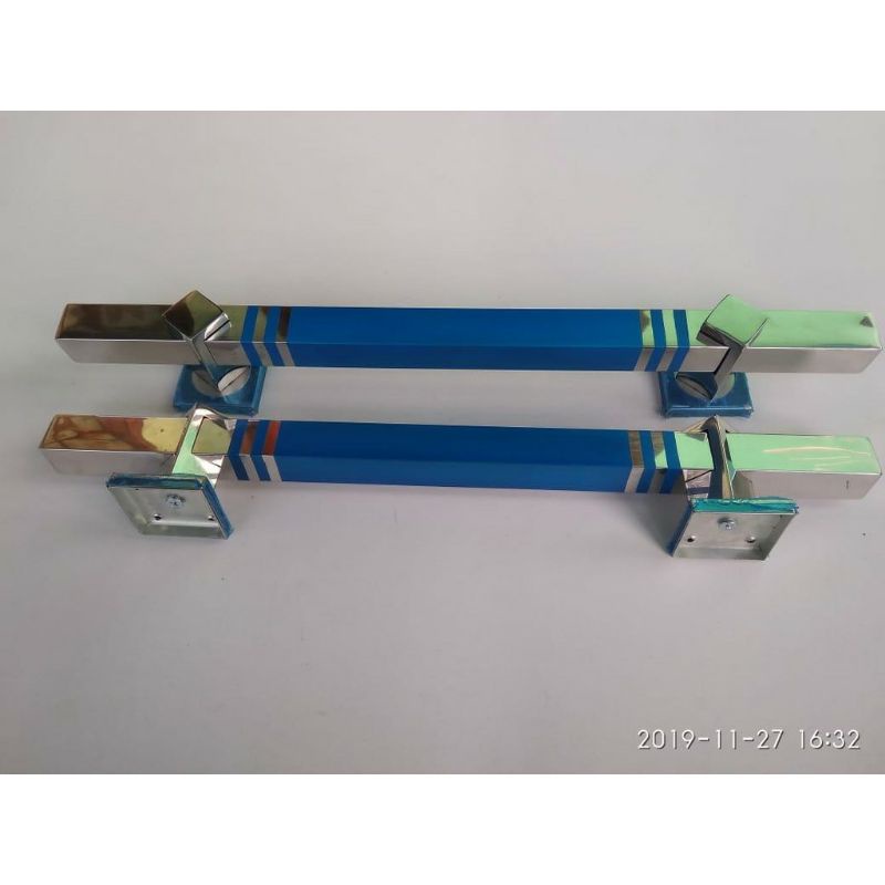 Handle pintu rumah BIRU / Pegangan Pintu Rumah Minimalis 33 cm