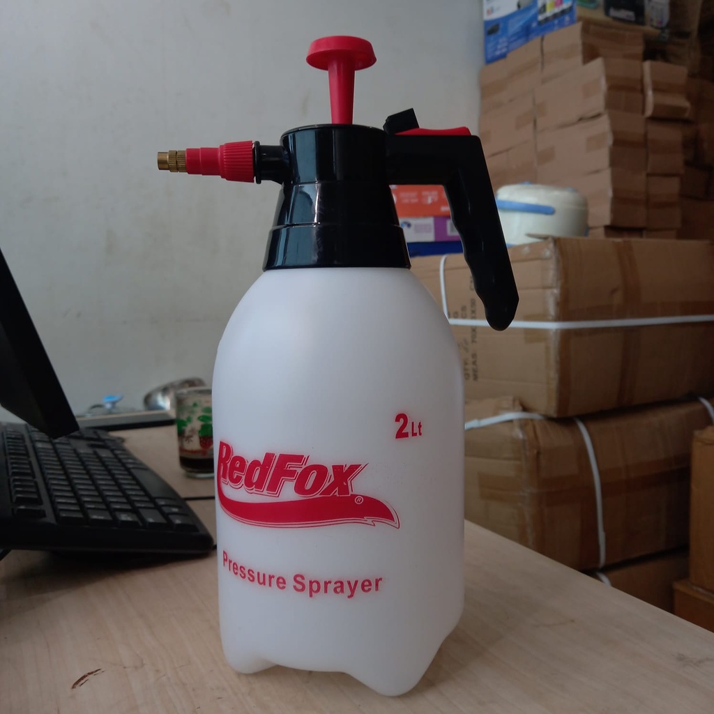 Sprayer redfox Alat Semprot Air-Pertanian-Hama 2liter bisa untuk semprotan burung dan hama