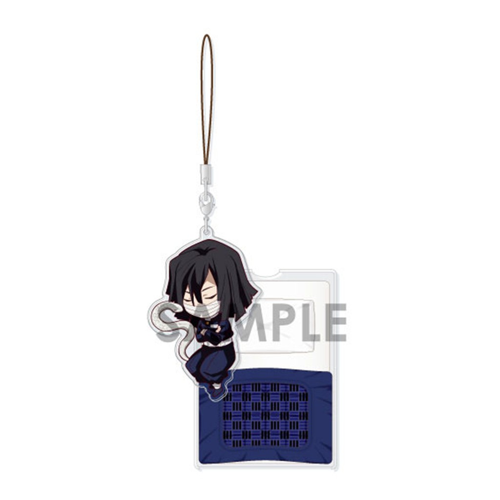 Demon Slayer Kimetsu no Yaiba Oyasumi Acrylic Strap Obanai Iguro