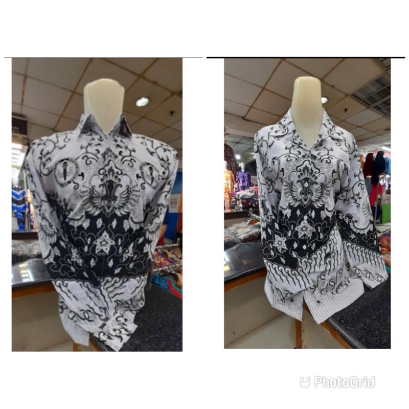 baju guru pgri wanita dan pria