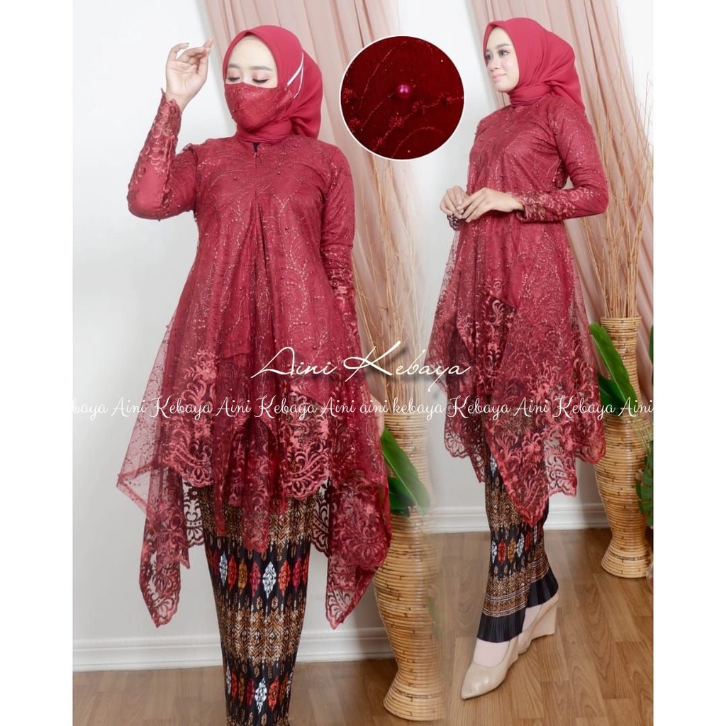COD - SET KEBAYA / ABAYA / TUNIK / TUNIK KEBAYA ABAYA/ TUNIK MEWAH / KEBAYA PESTA / TUNIK KEBAYA MOD