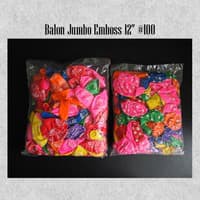 Balon Motif Embos isi 100pcs/pack uk:12 inc