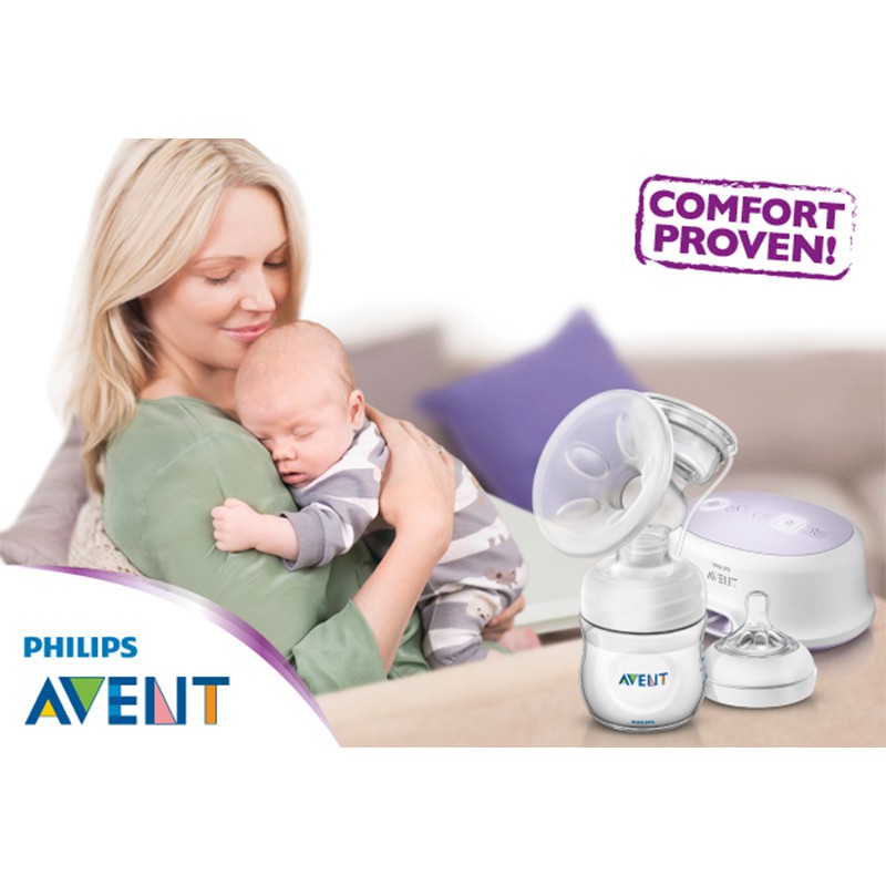 Philips Avent Comfort Single Electric Breast Pump Pompa ASI Ibu Bayi