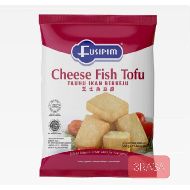 

Fusipim Cheese Fish Tofu | Berat Bersih 400gr