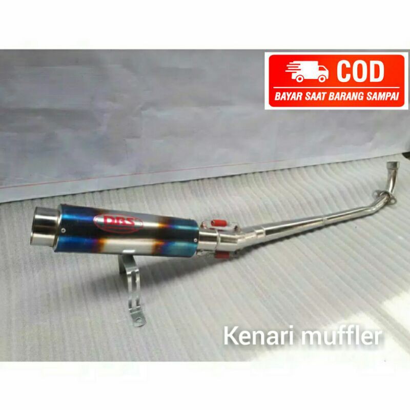 KNALPOT RACING DBS UNTUK SEMUA JENIS MOTOR BEBEK DAN MATIC