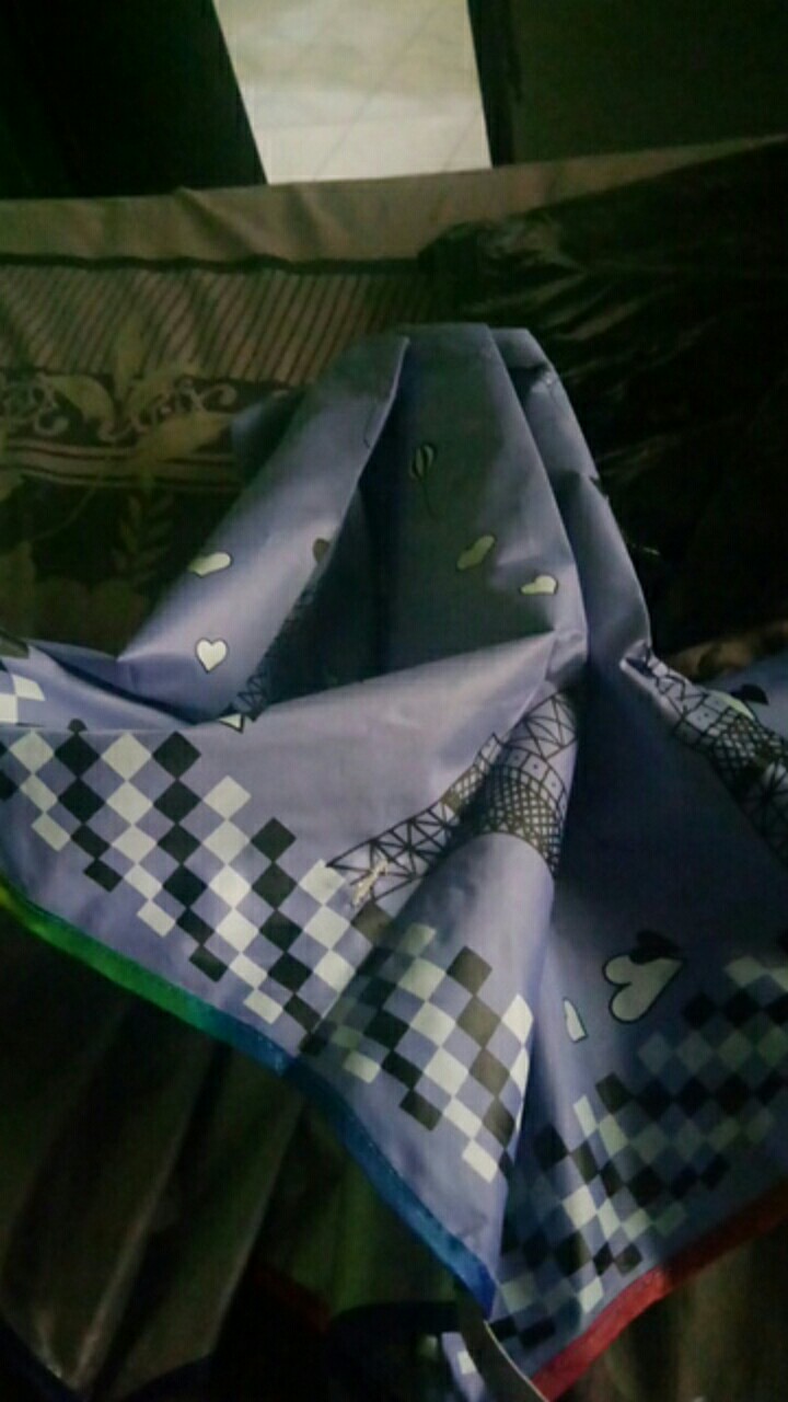 Payung Lipat 3 Apollo Mangkok Motif Paris Kuat Menara Eiffel Nf 14