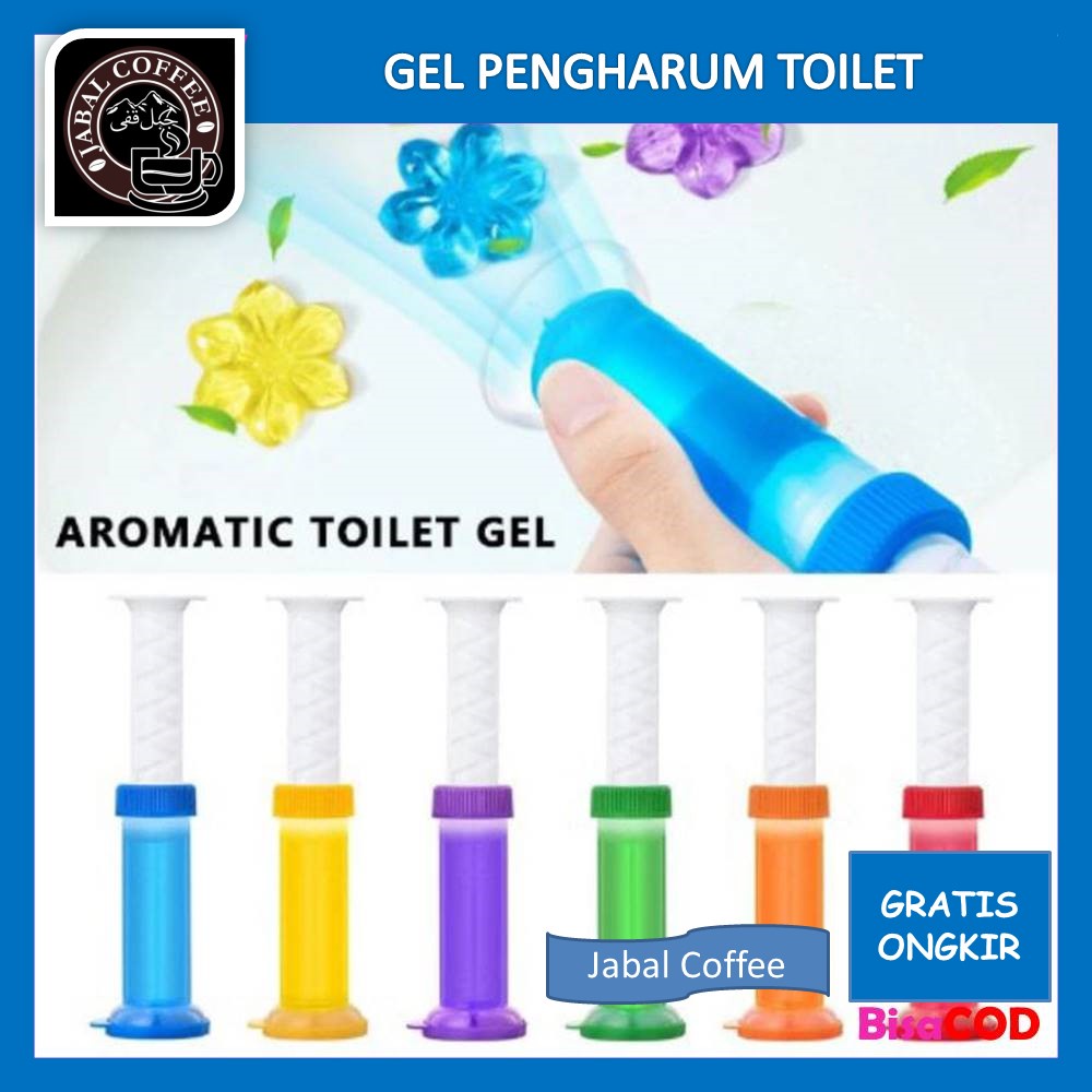 Penghilang Bau WC / Gel Pengharum Toilet / Gel Parfume Toilet Tahan Lama / Pengharum Ruangan Kloset Toilet
